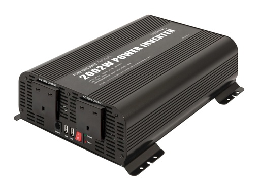 [067424] GYS POWER INVERTER PSW 2002W - 24V - REMOTE CONTROL DISPLAY - UK