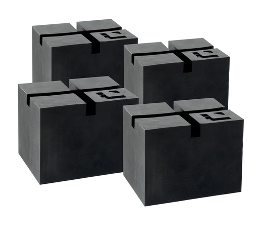 [071933] GYS SET OF 4 RUBBER FEET FOR QUICK LIFT L520E