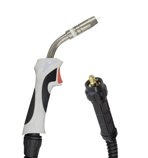 [072138] GYS TOPARC MIG TORCH 250A - AIR - 3m - ALU (Ø1.2mm-M6) - GREY