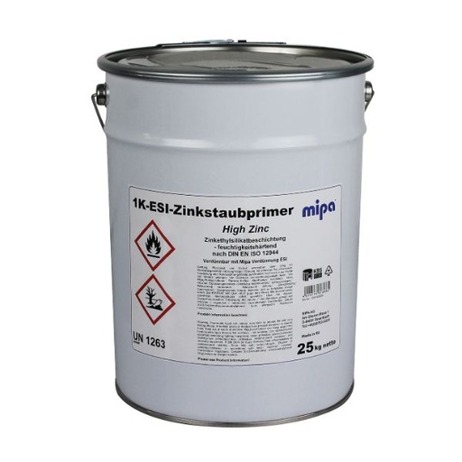 [109180000] Mipa 1K-ESI-Zinkstaubprimer High Zinc (25KG)