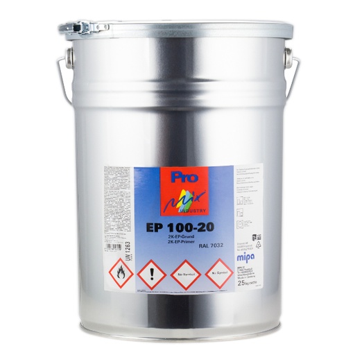[142810000S] Mipa EP 100-20 Grund 627 Light Aircraft Grey (25KG)