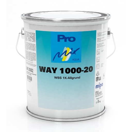 [159950000] Mipa WAY 1000-20 WBS 1K Universal Primer 4.4 KG