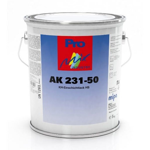 [172350000] Mipa AK 231-50 Synthetic Single-Layer HS Semi Gloss (3.75KG)