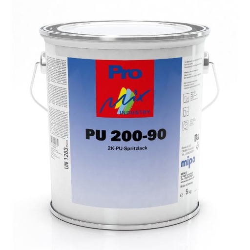 [174350000] Mipa PU 200-90 2K PU Topcoat Gloss (3.75KG)