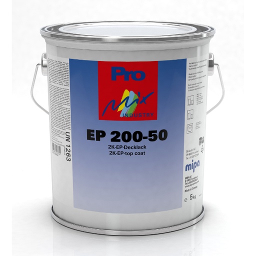 [175550000] Mipa EP 200-50 2K EP Topcoat Semi Gloss (3.9KG)