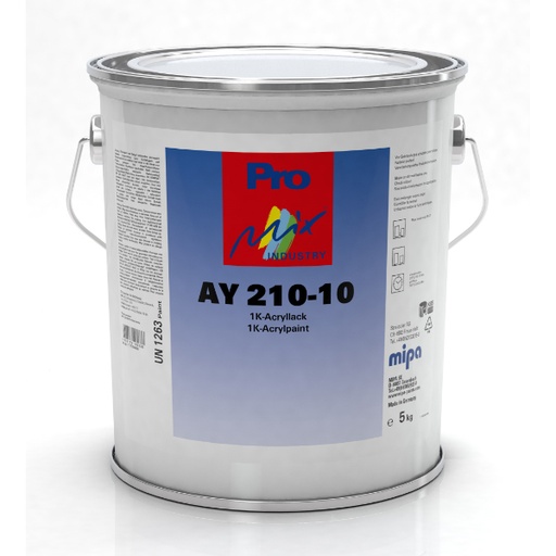 [177750000] Mipa AY 210-10 1K Acrylic Topcoat Matt (3.75KG)