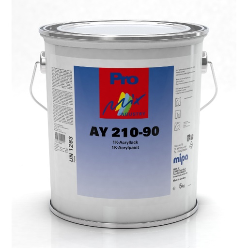 [177950000] Mipa AY 210-90 1K Acrylic Topcoat Gloss (3.75KG)