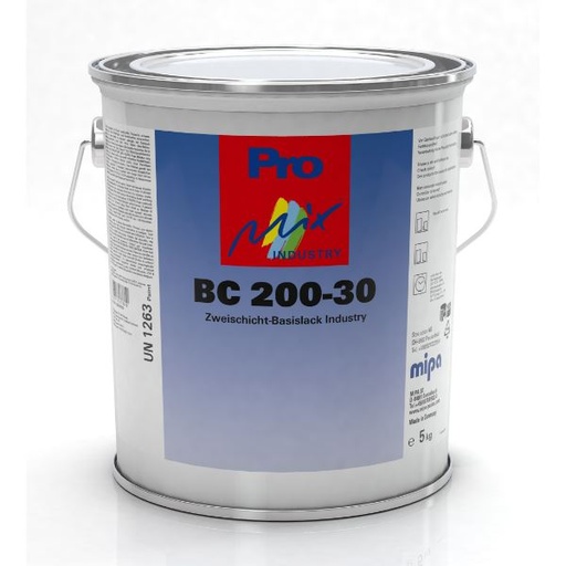 [178950000] Mipa BC 200-30 Two-Layer Basecoat Industrial (3.75KG)