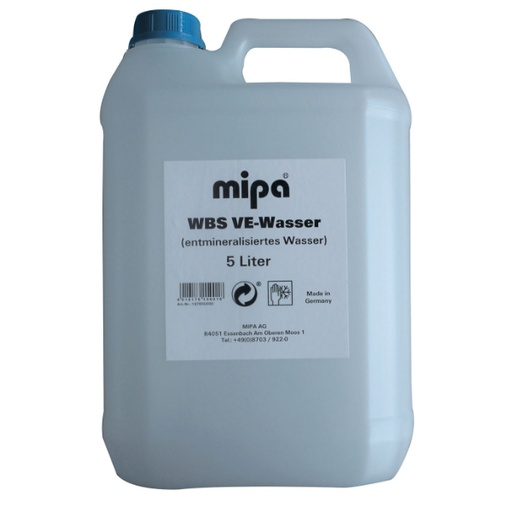 [197850000] Mipa WPU VE-Wasser 5Ltr [4] WBS 5 LT