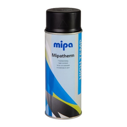 [212360002A] Mipa Mipatherm Black  Heat resistance up to 800C (400ML)