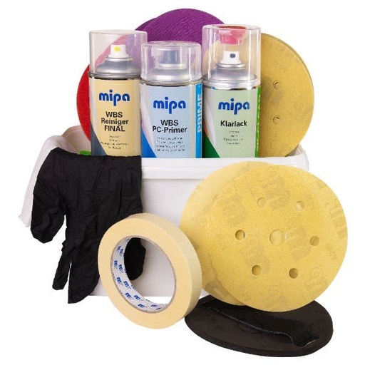 [212400000] Mipa Aerosol Headlight Repair Kit (1ITEM)