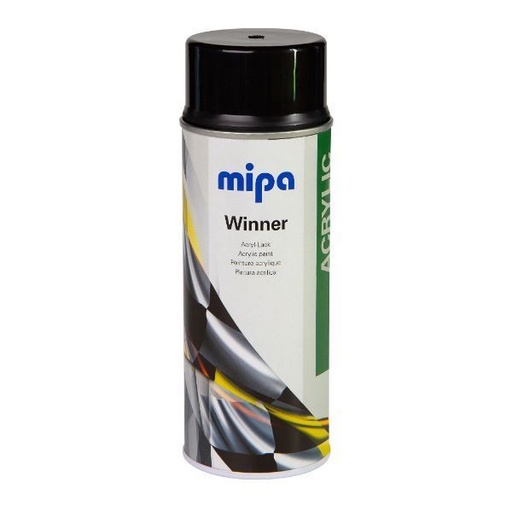 [216011200A] Mipa Winner Spray Black Gloss (400ML)