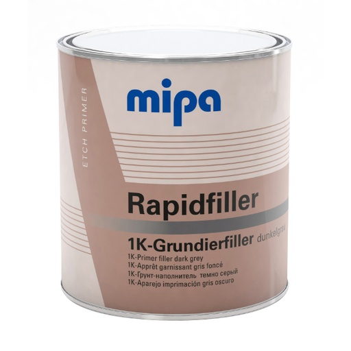 [224130001] Mipa Rapid Filler Dark Grey (3LT)