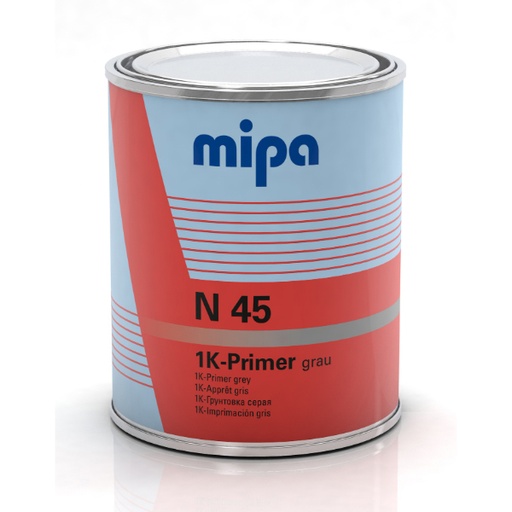 [225010002] Mipa 1K Cellulose Primer N45 Grey (1LT)