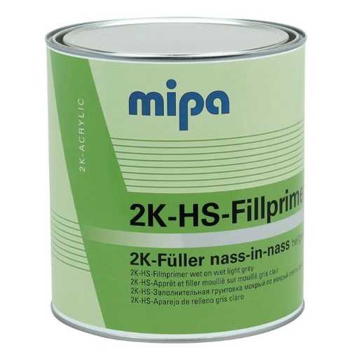 [227830000] Mipa 2K HS Fillprimer Light Grey (3LT)