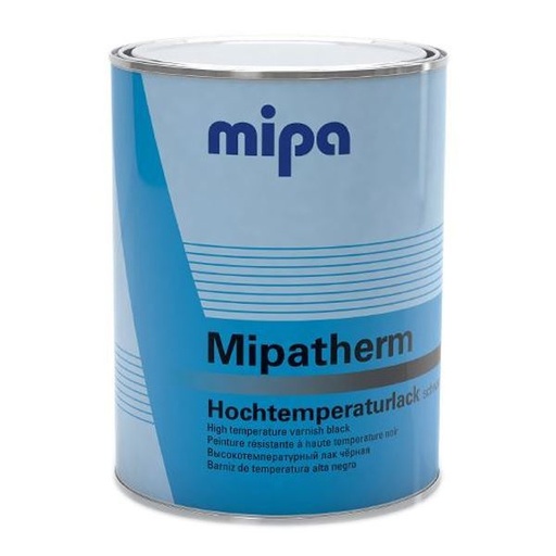 [246540002S] Mipa Mipatherm Black Heat Resistance Up To 800C (4 Ltr)