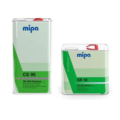 [KIT_CS95_4] Mipa CS95 Klarlack x 60 & Hardener SR10 x 60