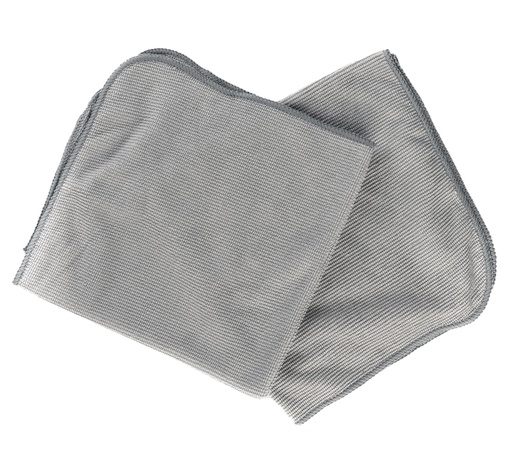 [7991400211] Mirka Cleaning Cloth Micro Fiber 400x400 mm Grey, 2/Pack