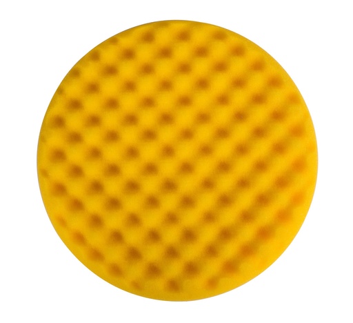 [7993415021] Mirka Polishing Foam Pad 150x25mm Yellow Waffle, 2/Pack