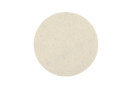 [7996007711] Mirka Polishing Felt Pad 77x6mm Grip White, 2/Pack