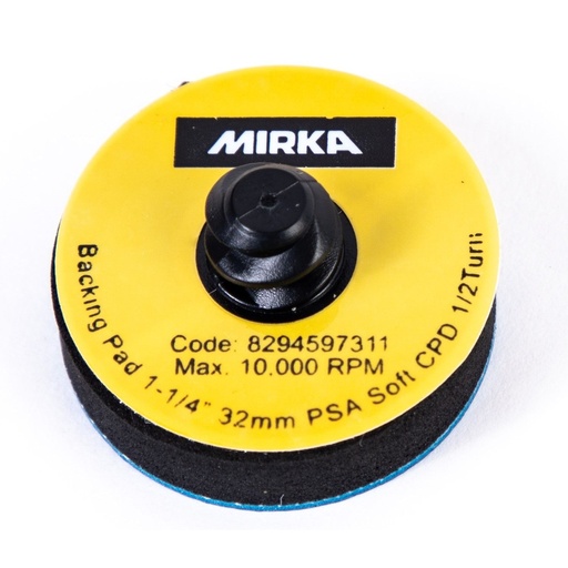 [8294595311] Mirka Backing Pad Quick Lock 32mm PSA Hard, 10/Pack