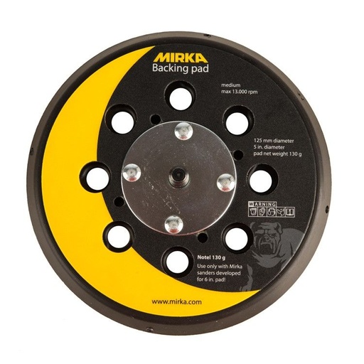 [8295592111] Mirka Backing Pad Net 125mm 5/16 Grip 44H Medium"