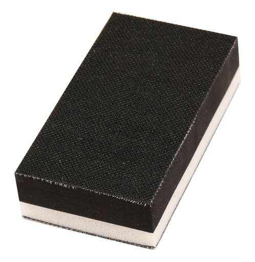 [8390900111] Mirka Sanding Block 70x125mm Grip 2-Sided Soft/Hard