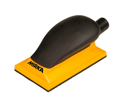 [8391400111] Mirka Sanding Block 70x125mm Grip 13H Yellow