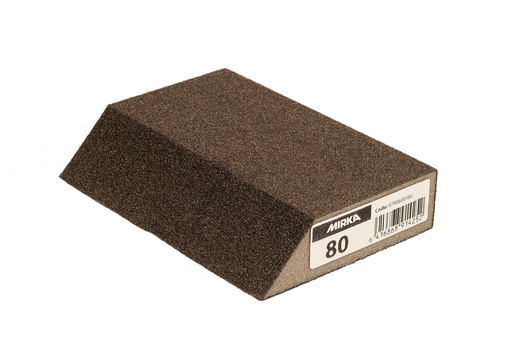 [8790603080] Mirka Sanding Sponge Displ Angl.125x85x25mm 80, 30/Pack