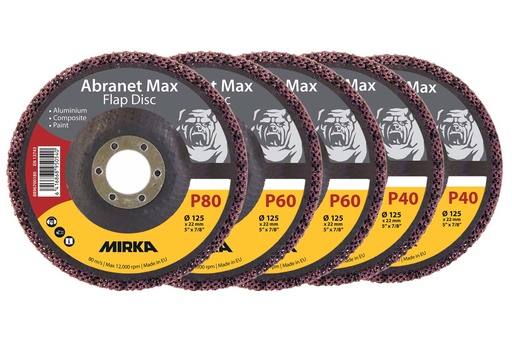 [8896700599] Abranet Max Flap Disc 125mm Assortment