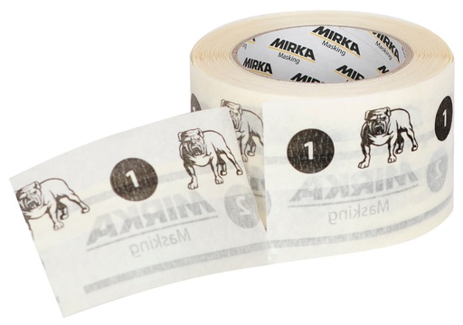 [9190222001] Mirka SPLIT Masking Tape 75mm x 20m