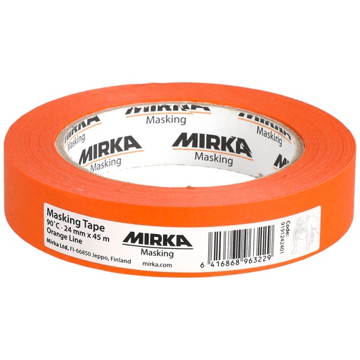 [9191242401] Masking Tape 90°C Orange Line 24mmx45m, 36/Pack