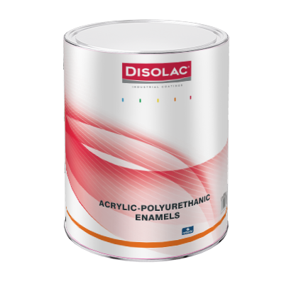 [63635] Disolac ACRYLIC-POLYURETHANIC Glossy Black 4 l