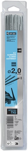 [087286] GYS 40 TIG FILLER RODS - ALU (AlMg5) Ø2.0 - 330mm - Blister