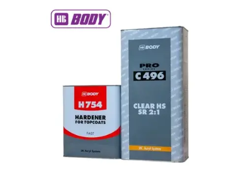 [KIT27.496.722SR] HB Body 1 X 496 SR 5L + 1 X 754 2.5L 496 SR KIT FAST