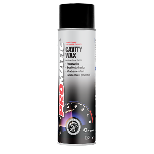 [CW500] PROMATIC - CAVITY WAX CLEAR AEROSOL (500ML)
