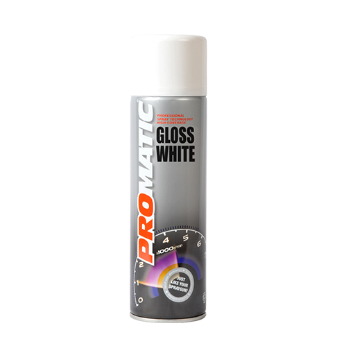 [GW500] PROMATIC - GLOSS WHITE AEROSOL (500ML)
