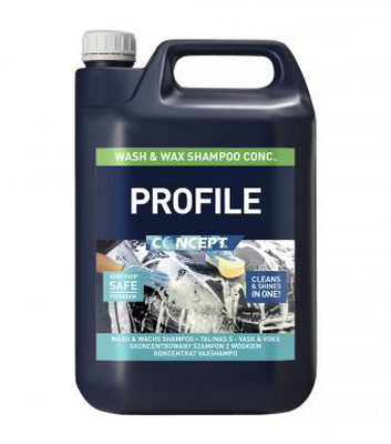 [CONC.94505] 5ltr Concept Profile Wash & Wax (Each)