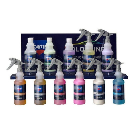 [1501/B/UK] CarTec Colourline Silicone Free Starter Kit (12 products) 