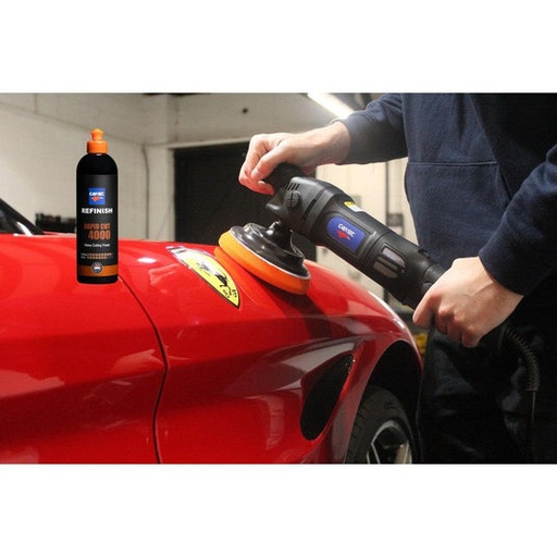 [3096/66] CarTec Cartec UK Rotary Polisher + FREE Rapid Cut 4000 500ml 