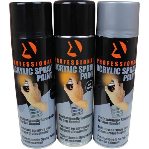 [AAPSSE01] CarTec Paint Spray Aerosol 500ml Satin Black