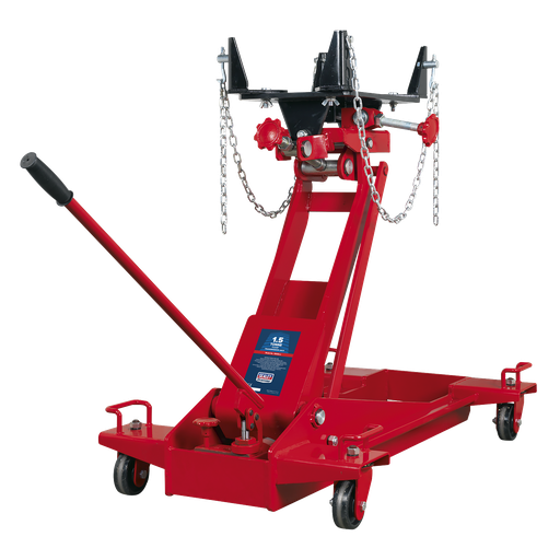 [1500E] Sealey Floor Transmission Jack 1.5 Tonne