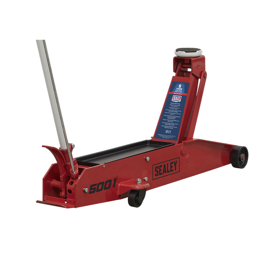 [5001] Sealey Premier Long Reach Trolley Jack 5 Tonne