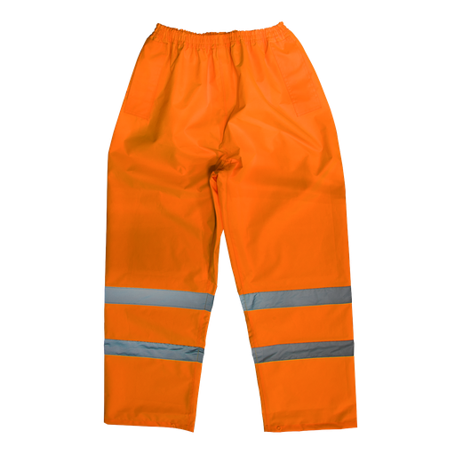 [807XLO] Sealey Worksafe® Hi-Vis Orange Waterproof Trousers - X-Large