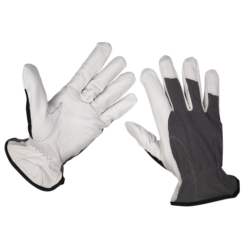 [9136XL] Sealey Worksafe® Super Cool Hide Gloves, X-Large - Pair
