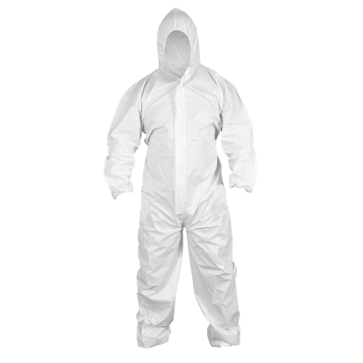 [9602L] Sealey Worksafe® Type 5/6 Disposable Coverall - Large