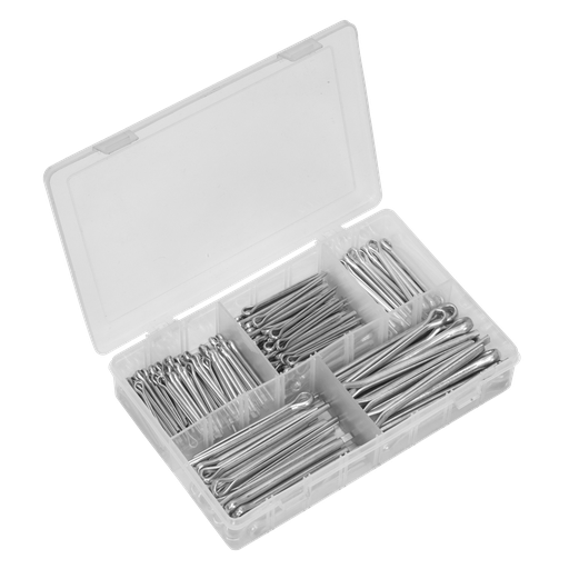 [AB003SP] Sealey Metric/Imperial Split Pin Assortment 230pc - Large Sizes