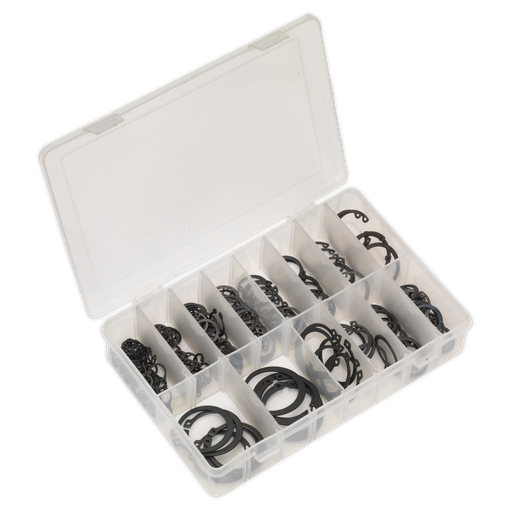 [AB017CC] Sealey Circlip Assortment Internal & External 200pc