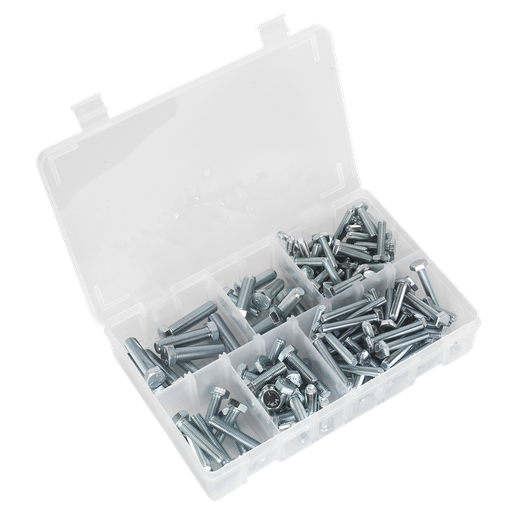 [AB047UNF] Sealey Setscrew Assortment 1/4"-3/8"UNF 144pc