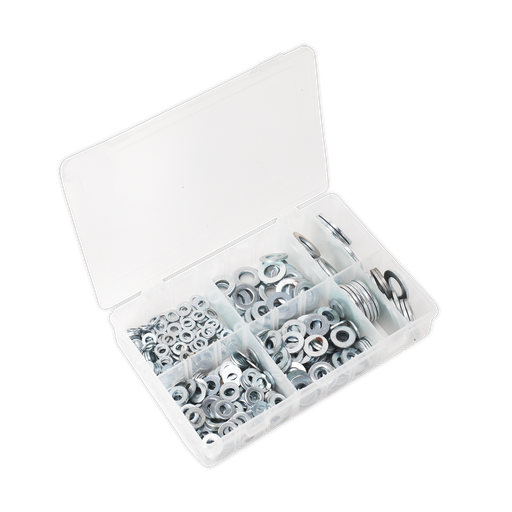 [AB056WC] Sealey Flat Washer Assortment M6-M24 Form C 495pc
